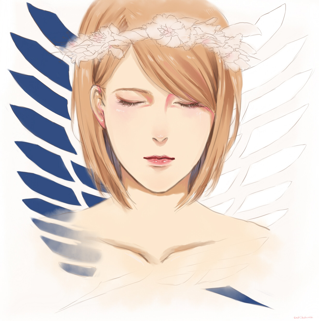 sakihokoru:  Good night, Petra.Now, soar upon the true Wings of Freedom!You are our