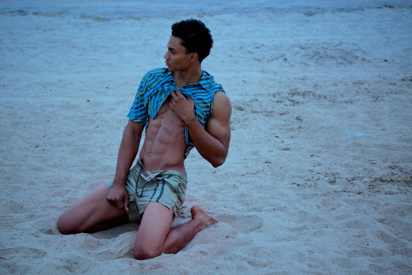 josephbleu:  Neon at Dusk Starring Duane J. Moreno With Special Guest stylist Horacio