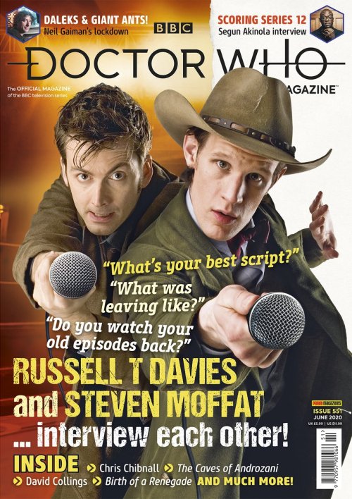 #DavidTennant Daily Photo!Today it&rsquo;s David and Matt Smith on the cover of #DoctorWho Magaz