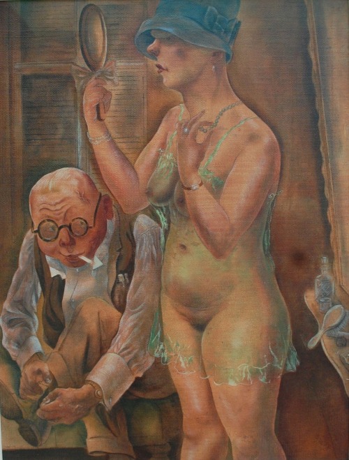 enjoypaitings: George Grosz (German-American draughtsman and painter, born in Berlin., 1893-1959) ht