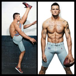 lamarworld:  NFL player Steve Weatherford ass &amp; bulge.