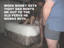 Wanttobedaddystoy:  If Daddy Thinks It´s Ok To Rent My Body To Men…….Then I