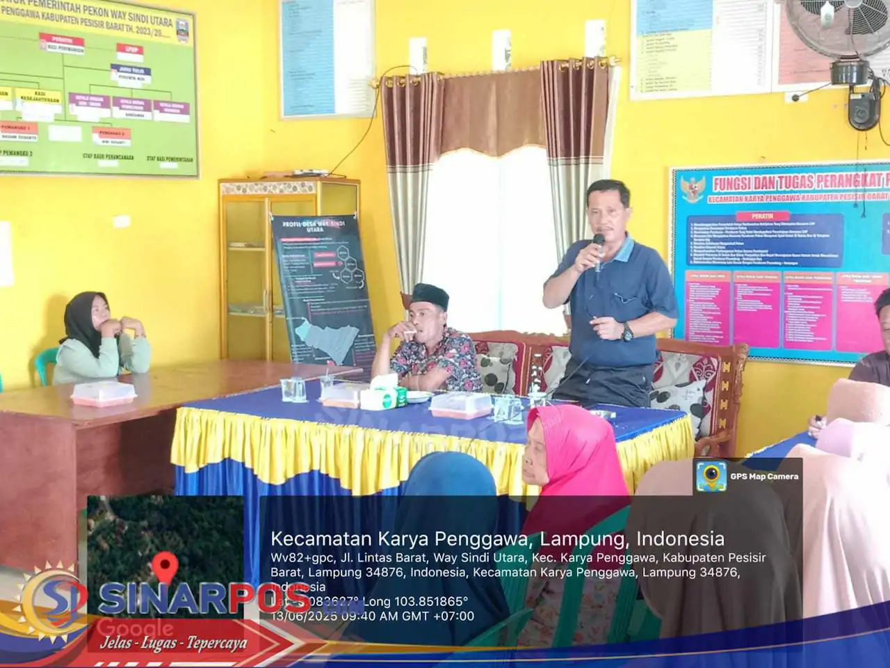 Pekon Way Sindi Utara Kecamatan Karya Penggawa Realisasikan BLT-DD Tahap Ke 1 Tahun 2025 KE 20 KPM