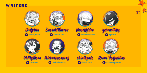 proherozine: WE ARE HERE!… To introduce you to our contributors!Our team at “Happy★Hour”— a charity 