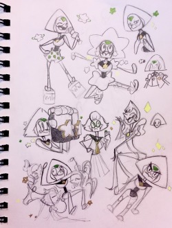 artisticpages: Colored my Peridot doodles