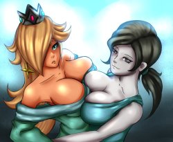Reliusmax:  Yet Another One Of My Really Old Pictures :3This Time Of Rosalina And