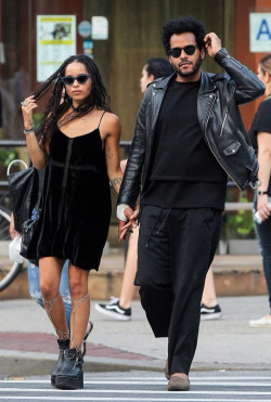 securelyinsecure:  Zoe Kravitz &amp; Twin Shadow (George Lewis Jr.)