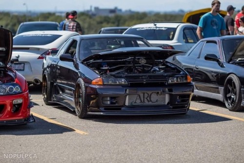 Very clean Nissan Skyline R32 GTS swapped with a RB30DET and equipped with CEIKA Front and rear big 