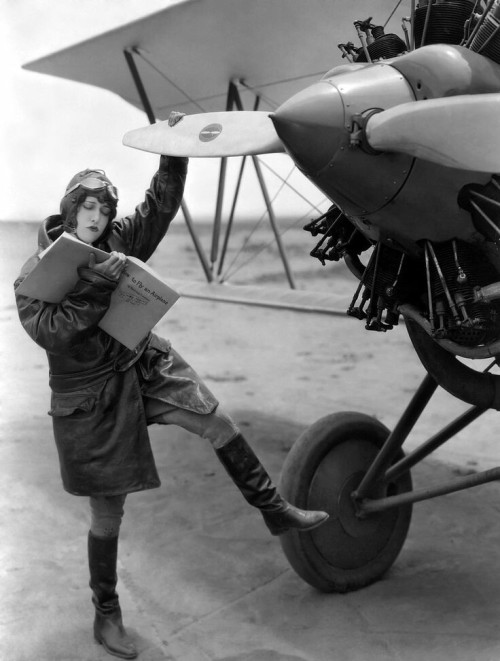 aviationgeek71: Silent film actress Dorothy Sebastian