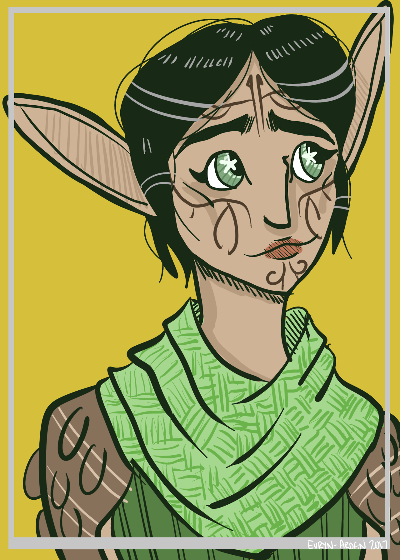 choicespirits: Merrill print that i did!! I hope your guys like it ;v; would you