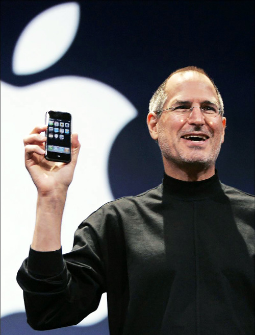 Steve Jobs; introducing the iPhone, January 9, 2007.