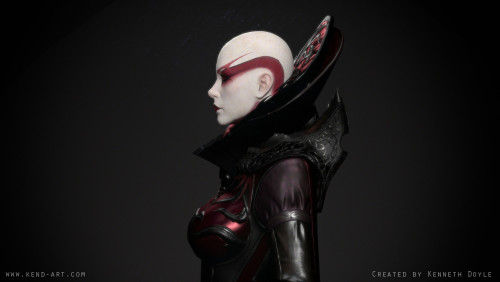 darth-lumines:Demon Asajj Ventress // by Kenneth Doyle