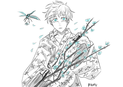 kyunu-kun:dragonfly (warm up)