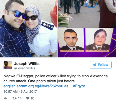 the-movemnt:  In Egypt, 3 Muslim female police officers died protecting Christians