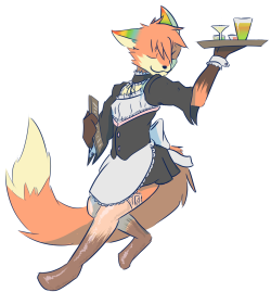 flux-and-felines:  olkite:  shadow-the-kitsune-coffeeshop: