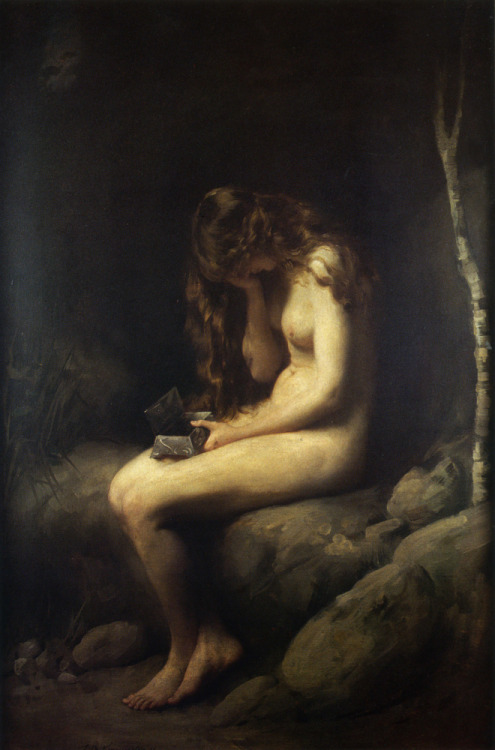 im-not-mine:  Thomas Benjamin Kennington, Pandora, 1908.