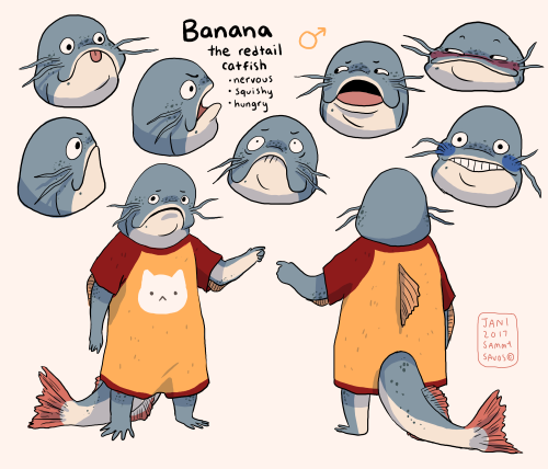 some fishy character designs! 