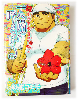 gaymanga:  Cover and excerpts from The Sun is Calling (太陽が呼んでいる), 2010by Senkan Komomo (戦艦コモモ) Senkan Komomo’s sexy romp set on the Ryukyu Islands,The Sun is Calling,is currently out of print in book form. The licensed digital