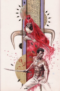 Ungoliantschilde:  Some Of David Mack’s Gorgeous Watercolors