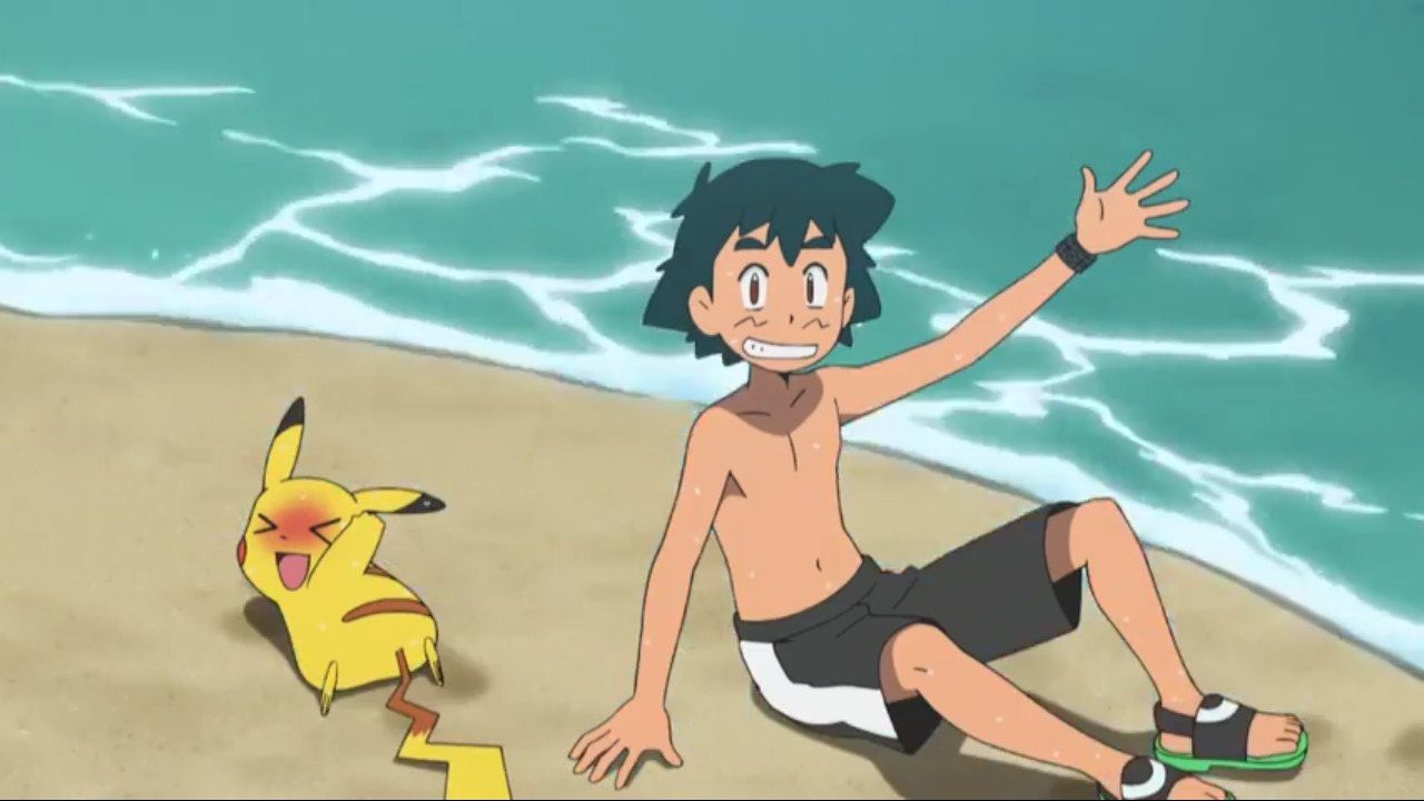 poke-ani: I love this scene especially Pikachu’s expression is 👌 