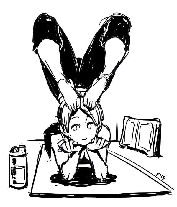 Oh I didn&rsquo;t know she drew Wii fit