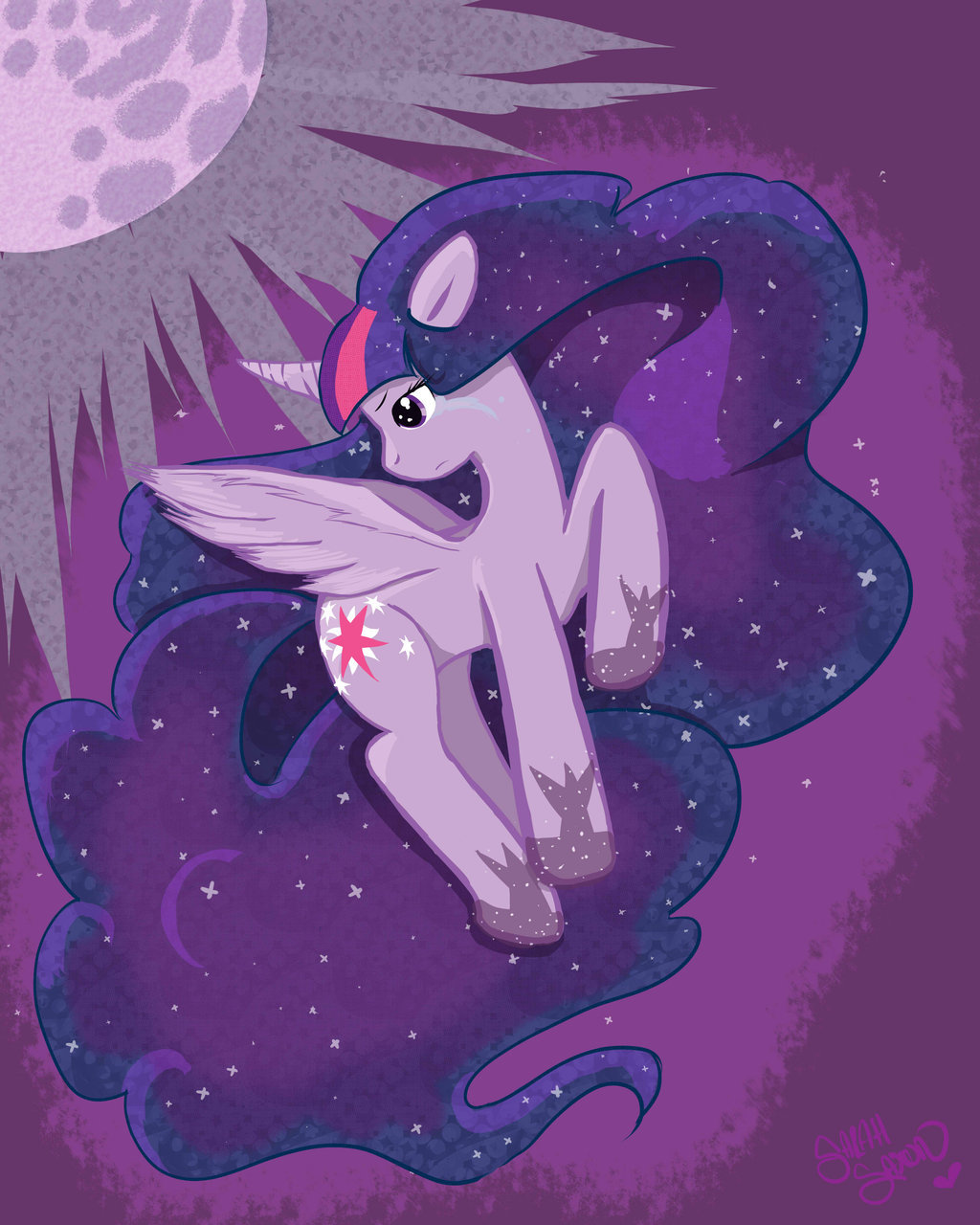 theponyartcollection:  Princess Sparkle by ~3mo-Ame