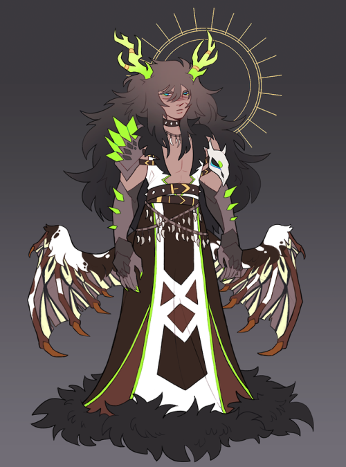 a gaoler gijinka design! sold to Moristian