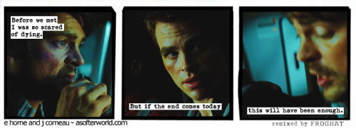 froghatdeleting-deactivated2014:400: There’s not a word yet, for old friends who’ve just met.
