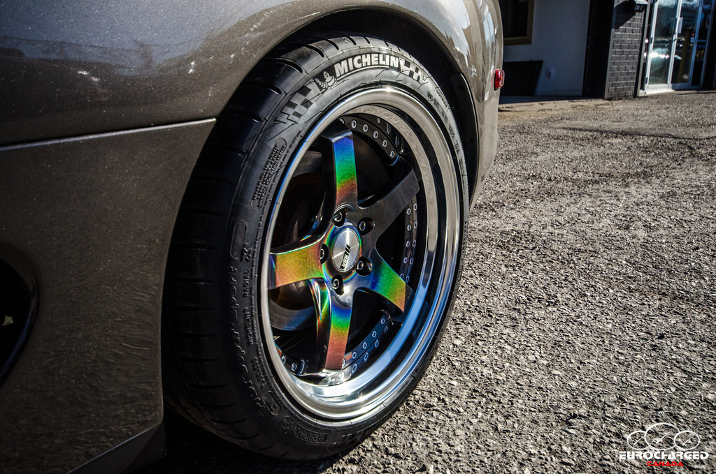 flicktitty:  SSR SP4 in “Spectrum Silver”   18x9 +37 NR, 18x10.5 +43 SL   