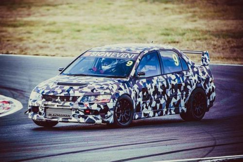 Time Attack Mitsubishi Lancer Evolution with Front and Rear CEIKA Custom Big brake kitCheck out our 