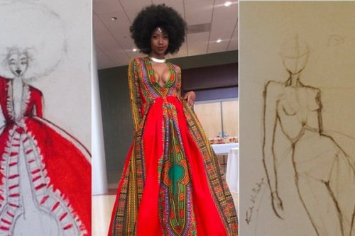 micdotcom:This high school senior tore down Western beauty ideals by making her own African-inspired