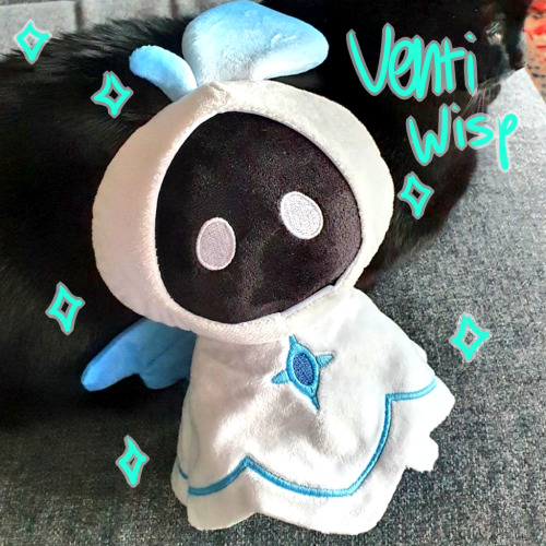 Venti wisp plush is now finally up for pre-orders!! I’ve been super busy the past while getting ever