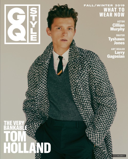 t-lostinworlds:Tom Holland x GQ is always a serve.~on a chair most likely.