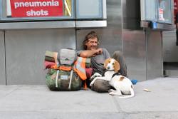 humansofnewyork:  “I haven’t liked to sleep indoors ever since I got out of prison. I’ve visited almost every state—only five more to go. And once I finish, I’m going to start over, so she can see them all too.”