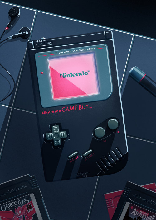 it8bit: Nintendo Game BoyArt by Sergio Ingravalle || IG