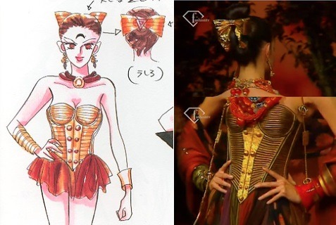 elle-emeno-pee:  biggayron:  Naoko Takeuchi is an avid fan of fashion, the following
