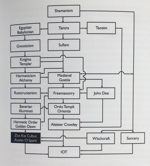 noise-vs-signal: “Survival of the Magical Tradition” diagram, printed in the book &ldquo
