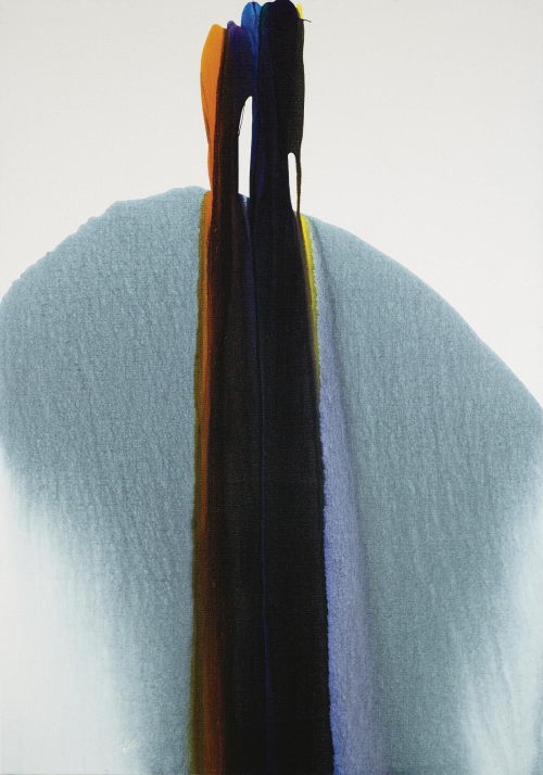 ochyming:Paul Jenkins 1923-2012 PHENOMENA SUFI TURNING, 1974 acrylic on canvas 54 ¼ x 38 1/8 in. | 1