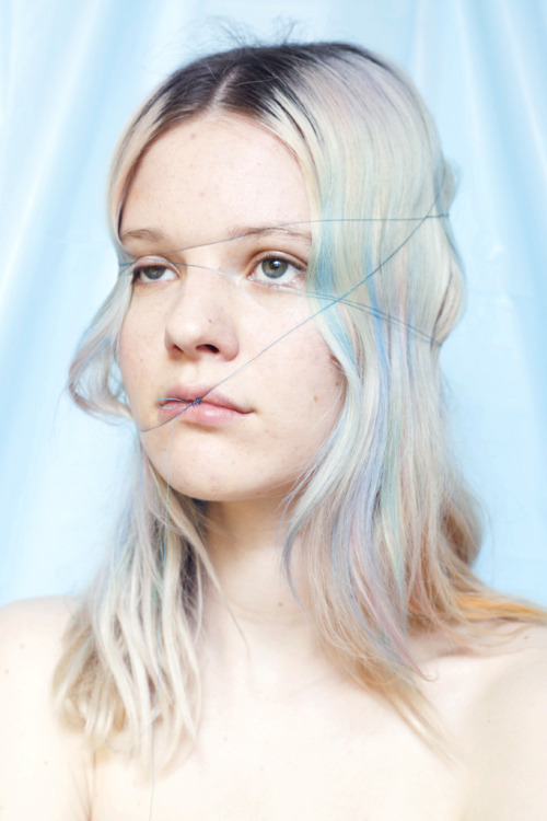 ohthentic:  asylum-art:   Arvida Byström  Swedish artist Arvida Byström was only 12 years old when she started to work with the camera. Now just 22, but already an experienced photographer, her style is immediately recognizable: often rife with pink,
