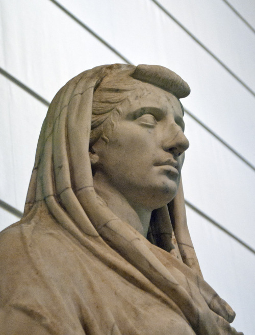 myglyptothek:Statue of Octavia. Early I century AD. Marble. Museo Archeologico Nazionale di Napoli. 