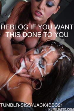 crossdresscaboose:  sluttyalexis15:  sluttyalexis15:  meech95:  nudeghost:  I’m gonna do this to you, you fucken sissy slut  Omg yes  Definitely…can’t wait to get this make-up job done  Can’t wait to get this done to me  yess   Lucky girl