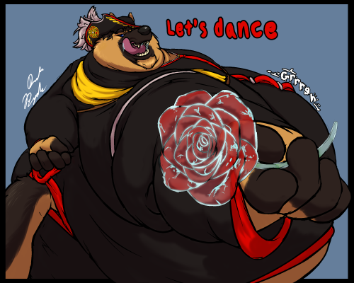 drakebigshep:  Let’s Dance “Would you be my valentine for the most delicious day you’ve ever had?”Been REALLY enjoying Drake as a lipomancer and cryomancer for fantasy fun settings.Posted using PostyBirb