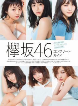 sakamichipost46:  「欅坂完全ガイド」フライデー新増刊号で今日発売日刊スポーツ