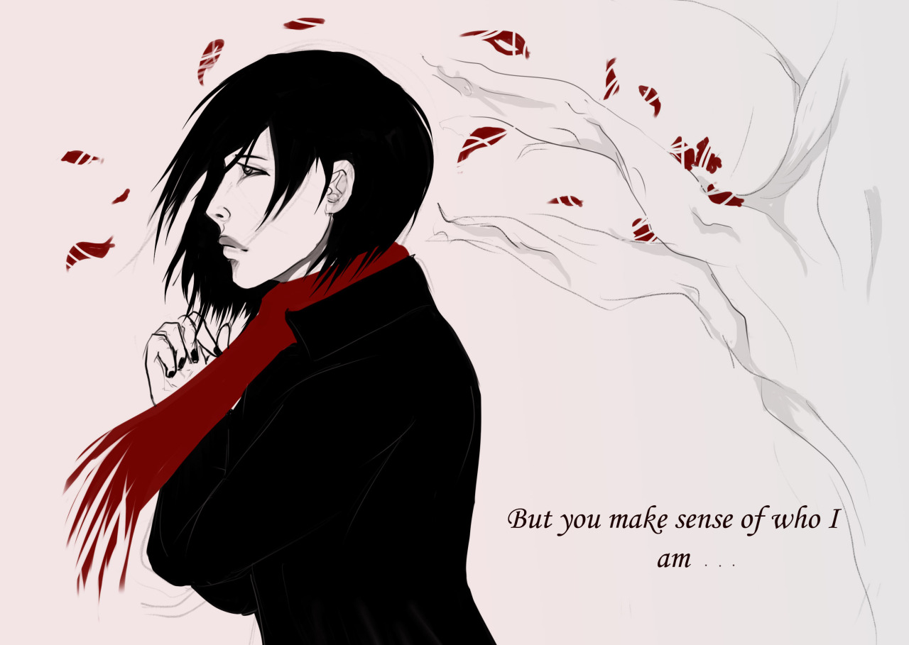cybcybaru:   We’ll never be apart, even miles away.  The happy song ;Red-Pieces