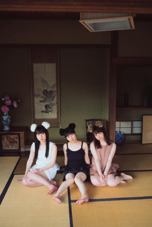 kyokosdog:Kuranoo Narumi 倉野尾成美, Tanaka Miku 田中美久, Inoue Ruka 井上瑠夏, ENTAME 2019.07   