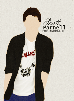 porranoratch:  MY ART: Minimalist of some the main characters of Hush Hush Series.