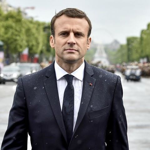 Cómo y quién viste a nuevo presidente de Francia #suitsandshirts #emmanuelmacron #eleg