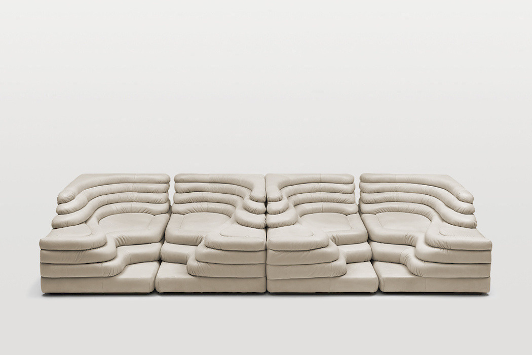 tinaseh:The 1970s modular landscaping Terrazza DS-1025 Sofa by Ubald Klug for De Sede