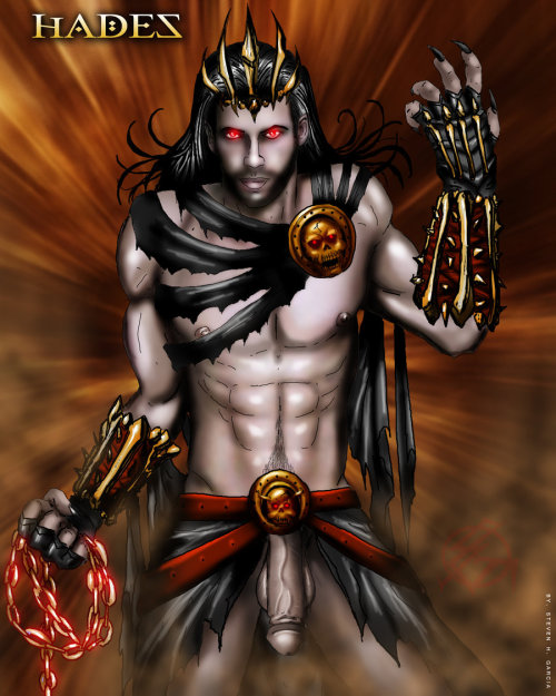 Hades by Steven-H-Garcia.And to think that everyone once mocked him for having a dick that grew, not