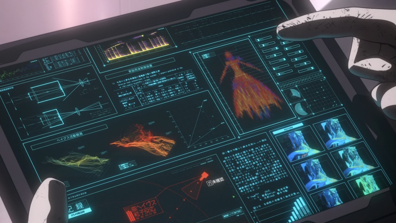 ephemeralsyzygy:  Sidonia no Kishi: Daikyuu Wakusei Seneki - Epsiode 3 - Neon turquoise